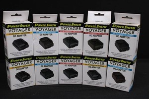 PowerSmith Voyager DC Adaptors - DeWalt, Milwaukee & Makita (Lot of 10)
