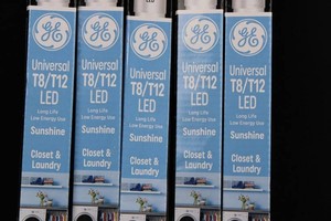 GE Universal T8T12 LED 24in 5000K Bulbs (Lot of 5)