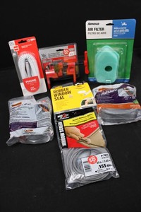Home Repair & Replacement Parts Mixed Lot - Frost King, Arnold & Bessey