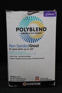 Custom Polyblend Non-Sanded Grout Bone #382 10 Lb