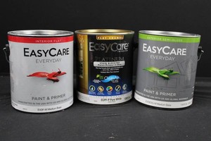 EasyCare Interior & Exterior Paint & Primer (Lot of 3)