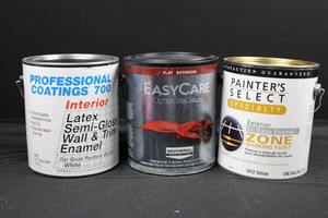 Professional Coatings, EasyCare & Painters Select Paint Mixed Lot