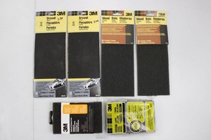 3M Drywall, Wood Finishing & Steel Wool Pads Mixed Lot