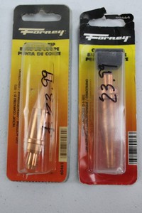 Forney Oxy-Acetylene Cutting Tips Victor Compatible 2-1-101 (Lot of 2)