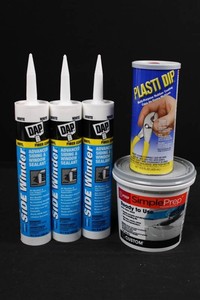 DAP, Plasti Dip & SimplePrep Repair Materials - Mixed Lot (5 Pieces)