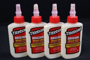 Titebond Original Wood Glue 4 Fl Oz Bottles (Lot of 4)