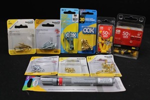 Mixed Lot National Hardware, OOK, Gardner Bender & Rust-Oleum Supplies