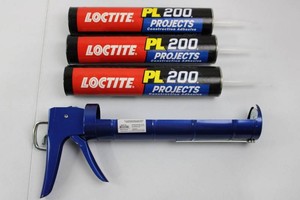 Loctite PL 200 Adhesive & Newborn Model 105 Caulk Gun Mixed Lot