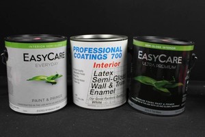 EasyCare & Professional Coatings Interior Paint Mixed Lot of 3