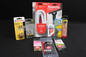 Mixed Lot Packaged Hardware, Fasteners & Replacement Parts