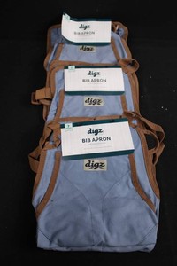 Digz 7-Pocket Gardening Bib Aprons (Lot of 3)