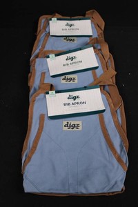 Digz 7-Pocket Bib Gardening Aprons (Lot of 3)
