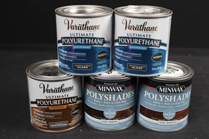 Varathane & Minwax Wood Finishing Products Mixed Lot