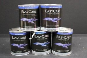 EasyCare Ultra Premium Satin Interior Paint Samples (Lot of 5)