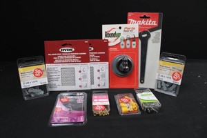 Mixed Lot - Repair Patches, Fasteners & Lighting Supplies (10pc)