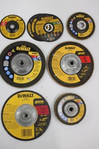 DeWalt HP Performance Abrasive Grinding Discs (Lot of 9)