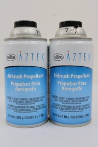 Testors Aztek Airbrush Propellant 6 Oz Cans (Lot of 2)