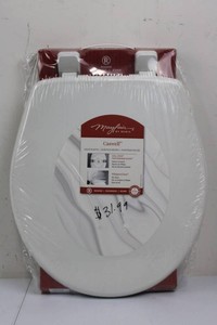 Mayfair by Bemis Caswell Round Toilet Seat - 16.5 in