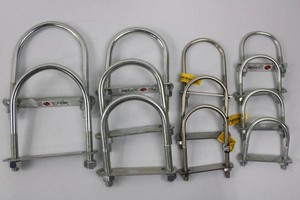 WeatherGuard Zinc-Plated U-bolts Mixed Lot (Lot of 12)