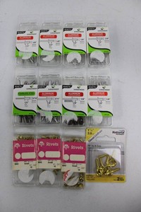 Surebonder, Hillman & National Hardware Rivets Mixed Lot of 12