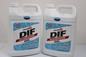 Zinsser DIF Gel Wallpaper Stripper 1 Gallon (Lot of 2)