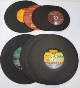 DeWalt, Diablo, Milwaukee & Flexovit Abrasive Cutting Wheels Mixed Lot