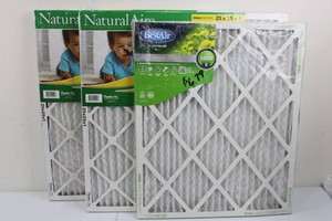 NaturalAire & BestAir Air Filters Mixed Lot (3 Filters)