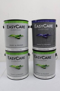 EasyCare Everyday Paint & Primer InteriorExterior (Lot of 4)