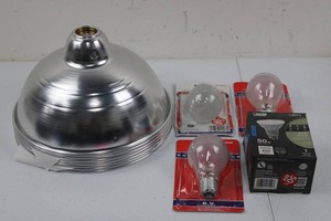 GP-093A Light Fixture & Bulbs Mixed Lot