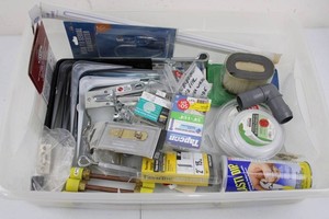 Mixed Lot Home Improvement Hardware, Plumbing Parts & Maintenance Supplies