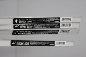 Trimaco Self-Stick Corner Guards 58 X 58 X 4 Ft (Lot of 4)