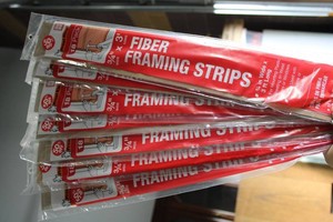 Frost King Fiber Framing Strips 34 in X 3 Ft (Lot of 6)