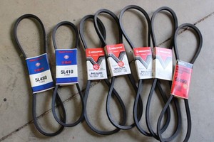 Master Mechanic & Megadyne V-belts Mixed Lot of 7