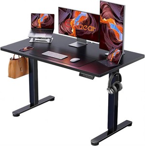 $120 ErGear 48 X 24 Inch Height Adjustable Electric Standing Desk, Black