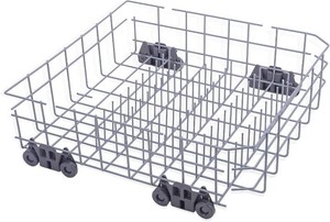 Cylrod Upgraded W10728159 Dishwasher Lower Rack with Wheels, 22D by 20.5W