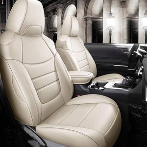 $180 CocheFamilia Custom Fit RAV4 Hybrid Car Seat Covers for Select Toyota RAV4 Hybrid (Not for 2019-2025 HybridPrime SE,XSE) 2019 2020 2021 2022 2023 2024 2025 - Full Set,Leather(dark brown)