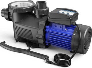 $238 AQUASTRONG InAbove Ground Pool Pump, High Flow (with Timer, 1.5HP, 8100 GPH, 115V)