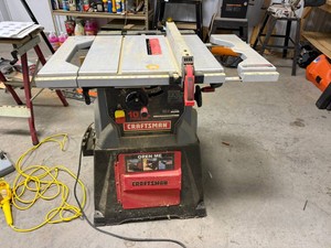 Craftsman 10 Table Saw on Stand