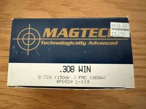 Magtech 308 Win Cartridges (50)