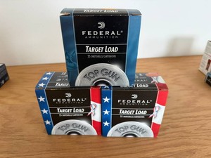 3 Boxes 12 Gauge Federal Target Load Shotshells