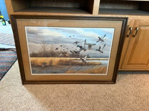 Mallards by Maynard Reece 20950 28 x 41