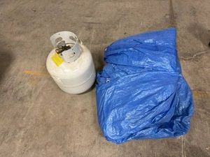 Propane Tank & Tarp