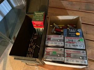 Mixed Lot Ammo & Ammo Box