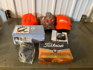 Mixed Lot - Golf Balls, Dog Trainers, Hats