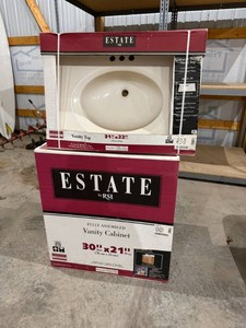 New Estate 30 Vanity Cabinet & Top