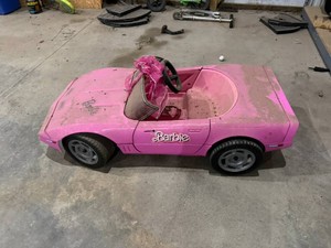Electric Barbie Car