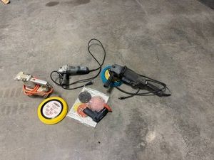 Power Tools - 4 Angle Grinder, Buffer & Sander