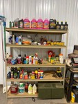 Shelving Unit & Everything on It
