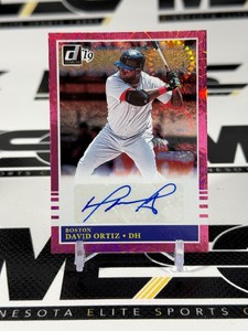 David Ortiz Auto 2019 Donruss #85S-SO Baseball Card