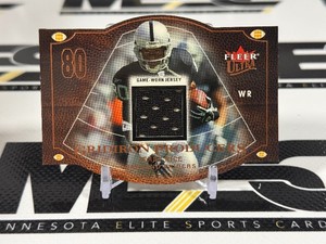 Jerry Rice Game-Worn Jersey Relic Die Cut 2004 Fleer Gridiron Producers #GP-JR Football Card